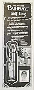 1924 Buhrke Golf Bag Magazine Ad