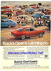 1967 Buick Opel Kadett Auto Ad