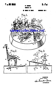 Patent Art: 1920s Marx Circus Toy