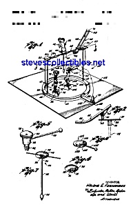Patent Art: 1960s Mattel Circus Toy - Matted