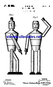 Patent Art: 1930s Robot Toy