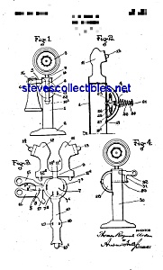 Patent Art: 1930s Chein Toy Telephone