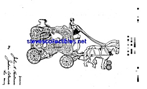 Patent Art: 1920s Hubley Circus Wagon Toy