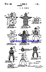 Patent Art: 1950s Cowboy Circus Clown Toy