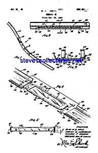 Patent Art: 1970 Hot Wheels Car Track Toy