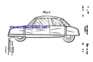 Patent Art: 1950s Muller Automobile
