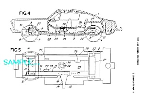 Patent Art: 1960s Lesney Matchbox Toy Mustang