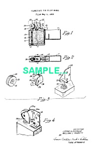 1950s Zippo Lighter Patent-matted
