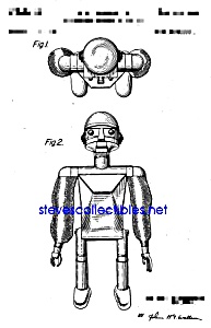 Patent Art: 1950s Robot - Mechanical Man