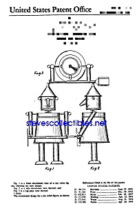 Patent Art: 1950s Toy Tinman Robot - Mechanical Man