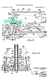 Patent Art: Zamboni Ice Hockey Machine-matted