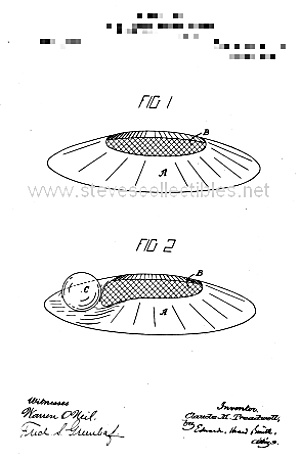 Patent Art: 1913 Golf Putting Practice Device - Matted