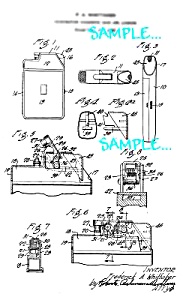 Patent Art: 1930s Combination Cig. Lighter And Case