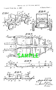 Patent Art: Empi Imp Sportster Dune Buggy - Matted