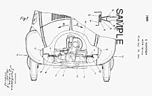 Patent Art: 1940 Vw-volkswagen Bug - Matted