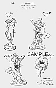 Patent Art: 1940s Metlox Poppytrail Nude - Matted