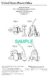 Patent Art: 1950s Nosey Pup #445 Fisher Price Toy