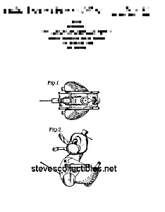 Patent Art: 1950s Dr. Doodle #132 Fisher Price Toy