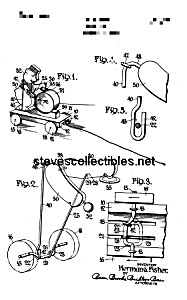 Patent Art: 1930s Blackie Drummer Fisher Price Toy