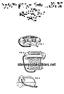 Patent Art: 1960s Chatter Telephone Fisher Price Toy