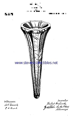 Patent Art: 1910 Pierce-arrow Car Vase B - Matted