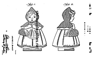 1940s Hull Red Riding Hood Cookie Jar Patent
