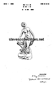 Patent Art: 1920s Cowan Pottery Repose Flower Holder