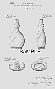 Patent Art: 1940s Nurser Candy Container - Matted Print