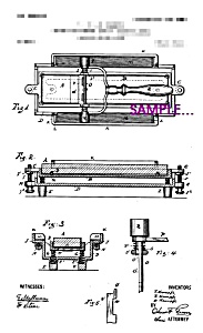 Patent Art: Early 1900s Kampfe Razor Strop - Matted