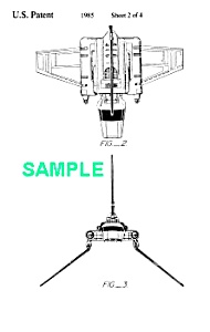 Patent: 1980s Star Wars Imperial Shuttle Toy