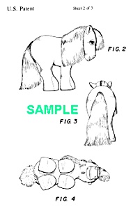 Patent Art: 1980s My Little Pony Toy - Matted Print