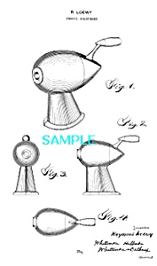Patent Art: 1930s Raymond Loewy Pencil Sharpener 1