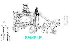 Patent: 1920s Hubley Circus Wagon Toy B