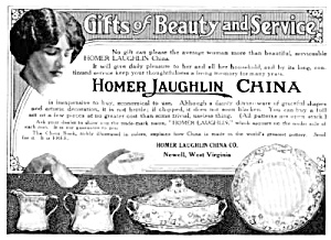 1913 Homer Laughlin China Mag. Ad