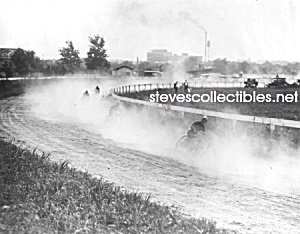 C.1920 Motorcycle Racing Near Washington D.c. Photo