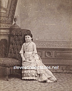 C.1875 Female Midget Side Show - Circus Photo
