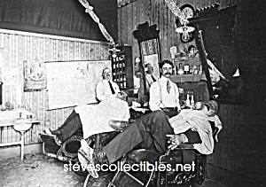 C.1911 Anaheim Fox Barber Shop Photo - 5 X 7
