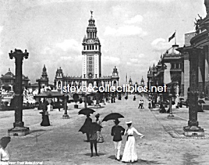 1901 Pan American Expo, Buff, Ny Photo Electric Tower