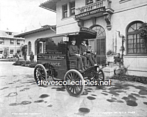 1901 Pan American Expo, Buff, Ny Photo Ambulance