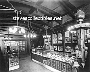 C.1911 Buffalo Ny Cigar Store Interior Photo - 8x10
