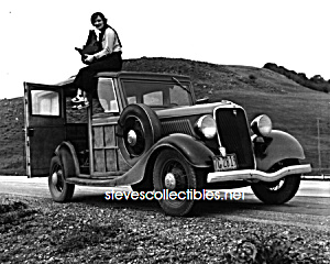 1936 Dorothea Lange And Ford Model B (V-8) Photo-8x10
