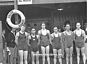 1930s Hot Male Swimmers Photo - Gay Interest
