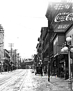 1920 Coca Cola Adv. Yonkers, Ny Streetscene Photo B