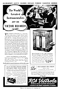 1939 Rca Victrola Magazine Ad