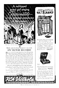 1939 Rca Victrola Magazine Ad