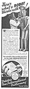 1939 Robot Mechanical Man Mag. Ad