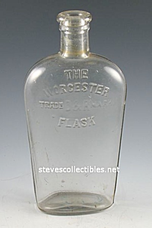 Antique Bottle: The Worcester Flask D&r