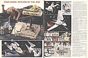 Star Wars Rtn Jedi Toy Pages - 1984 Sears Wish Book