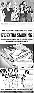 1941 Blackstone Cigar/dancing Girl Ad