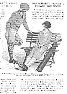 1926 Golf Removable Cleats Magazine Article